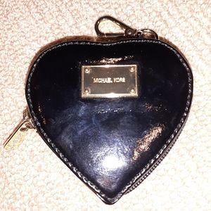Michael Kors Heart Keychain Change Purse